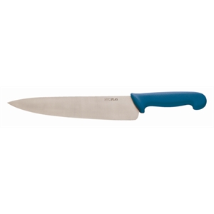 Hygiplas Cooks Knife 10" Blue handle for raw fish