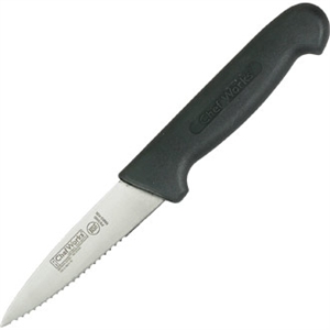 Chef Works Paring Knife - Serrated Blade 3.5" blade