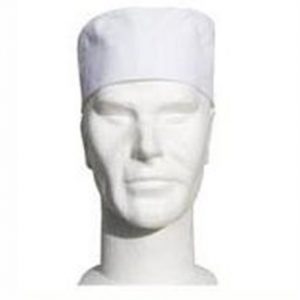 Chefs white skull cap