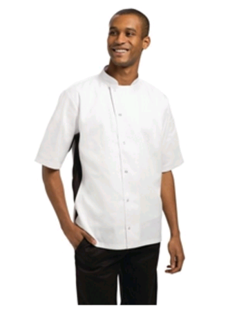 Nevada Black and White Chefs Jacket