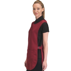 Polyester tabard with pocket
