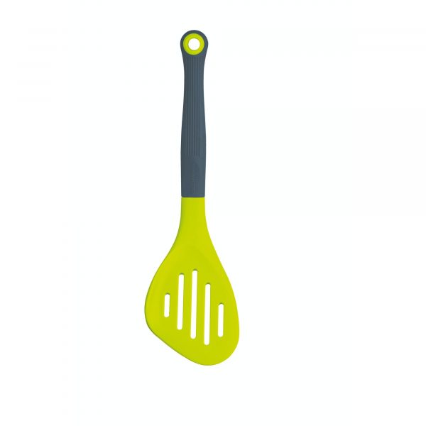 Colourworks Brights Long Handled Silicone-Headed Slotted Food Turner