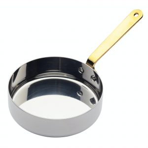 MasterClass Mini Deluxe Stainless Steel 10cm Frypan